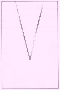Špičatý výstřih