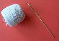Háčkovaný vánoční zvoneček