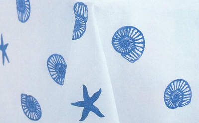 Tisk na textil - modrotisk Tisk na textil - modrotisk